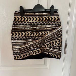 Sequin skirt